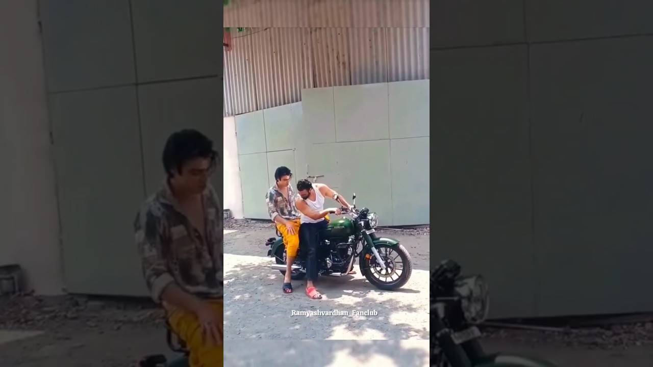 Bike Ride To SS BestBuddy💫❤️🥳🥳🥳 #ramyashvardhan #srikantdwivedi #bestbuddy