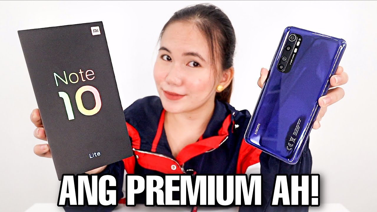 XIAOMI MI NOTE 10 LITE UNBOXING & FIRST IMPRESSIONS