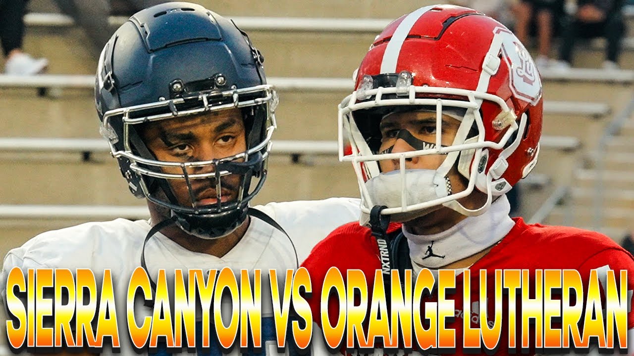 Sierra Canyon vs Orange Lutheran‼️🚨- Trail Blazers MAKE A STATEMENT🫨- BEST TEAM IN THE NATION ⁉️