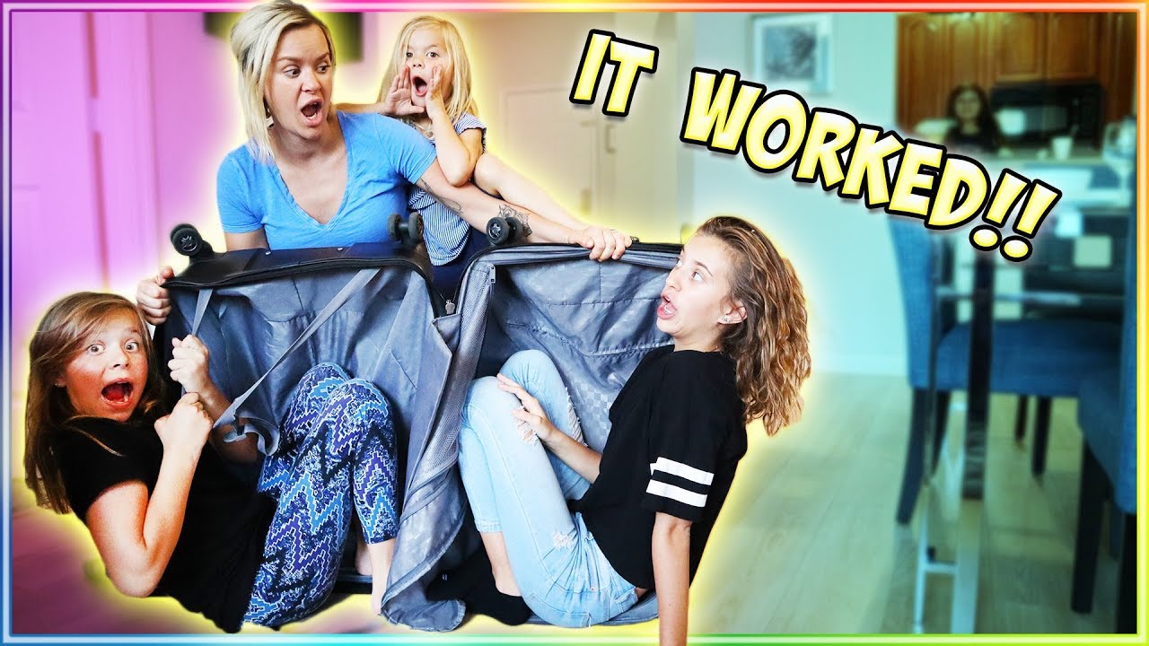 THEY SNUCK INTO OUR SUITCASE!! VACATION SURPRISE!