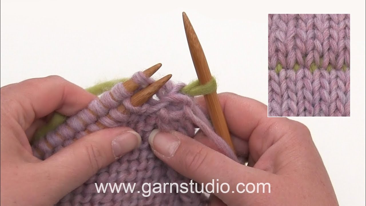How to bind off with 3 needles