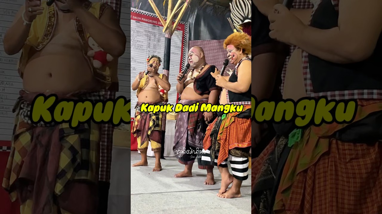 Kapuk mekeneh dadi mangku 😂 #sengap #bondresbali #lawakbalilucu #budayabali #shorts