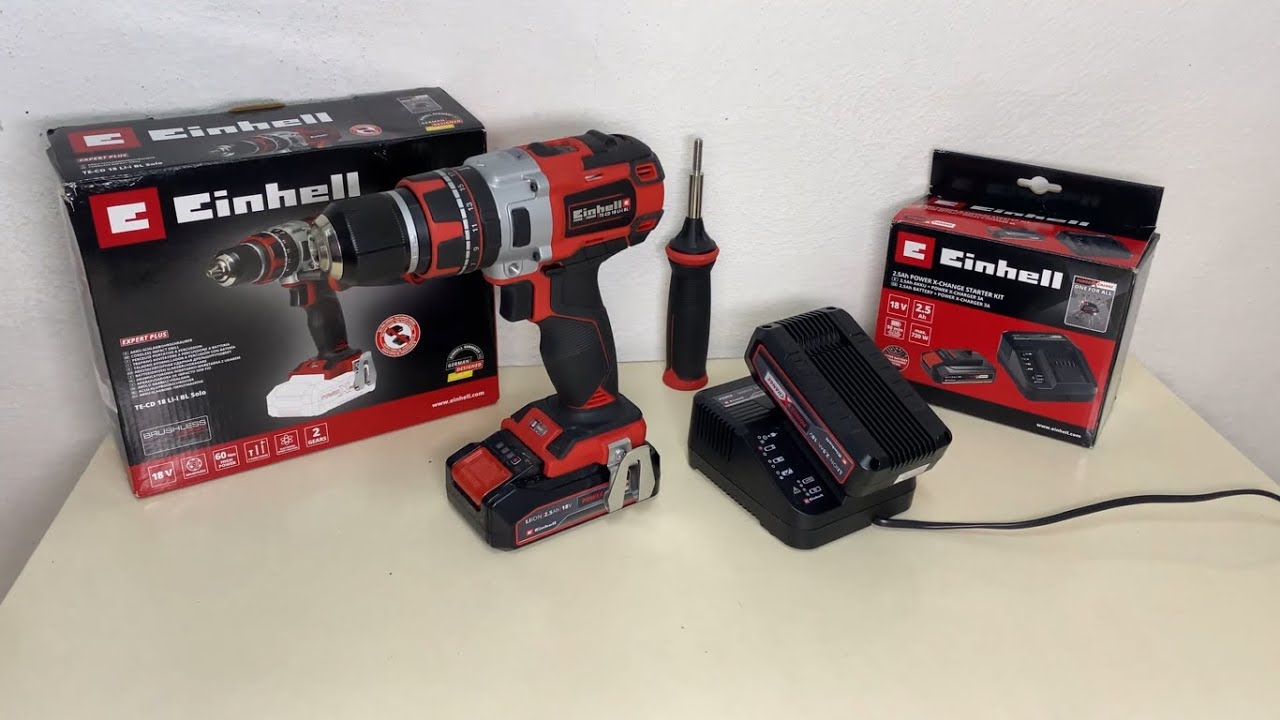 EİNHELL MARKA ŞARJLI MATKSP KUTU AÇILIMI / einhell te-cd 18/60 li-i bl