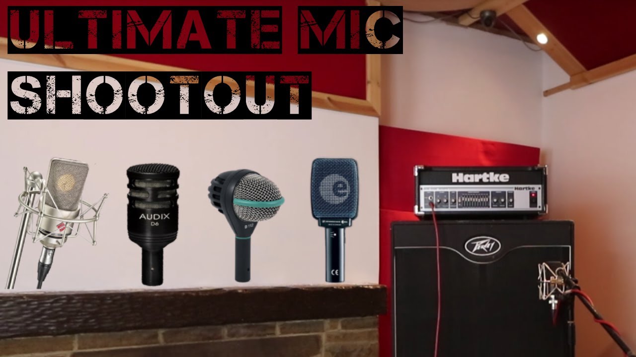 Bass Mic Shootout | Neumann TLM 103, Audix D6, AKG D112, Sennheiser e906