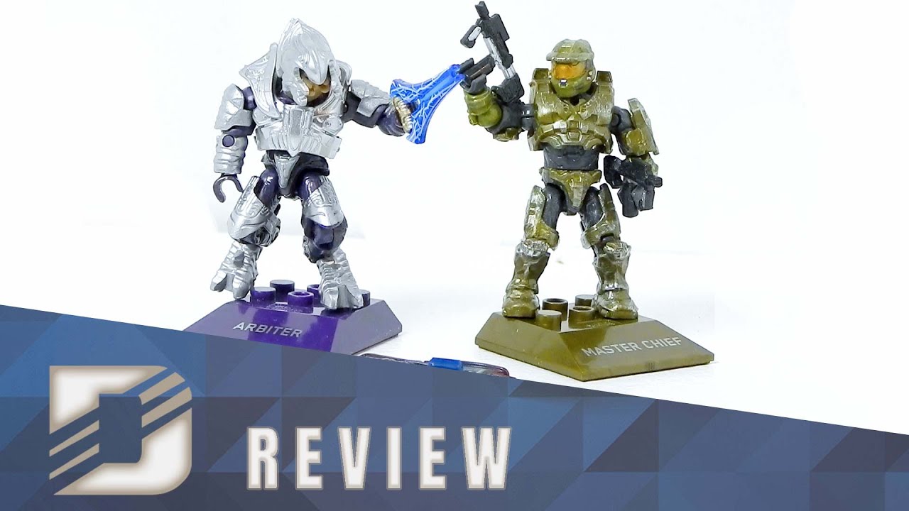 Mega Construx Master Chief VS. Arbiter Unboxing and Review