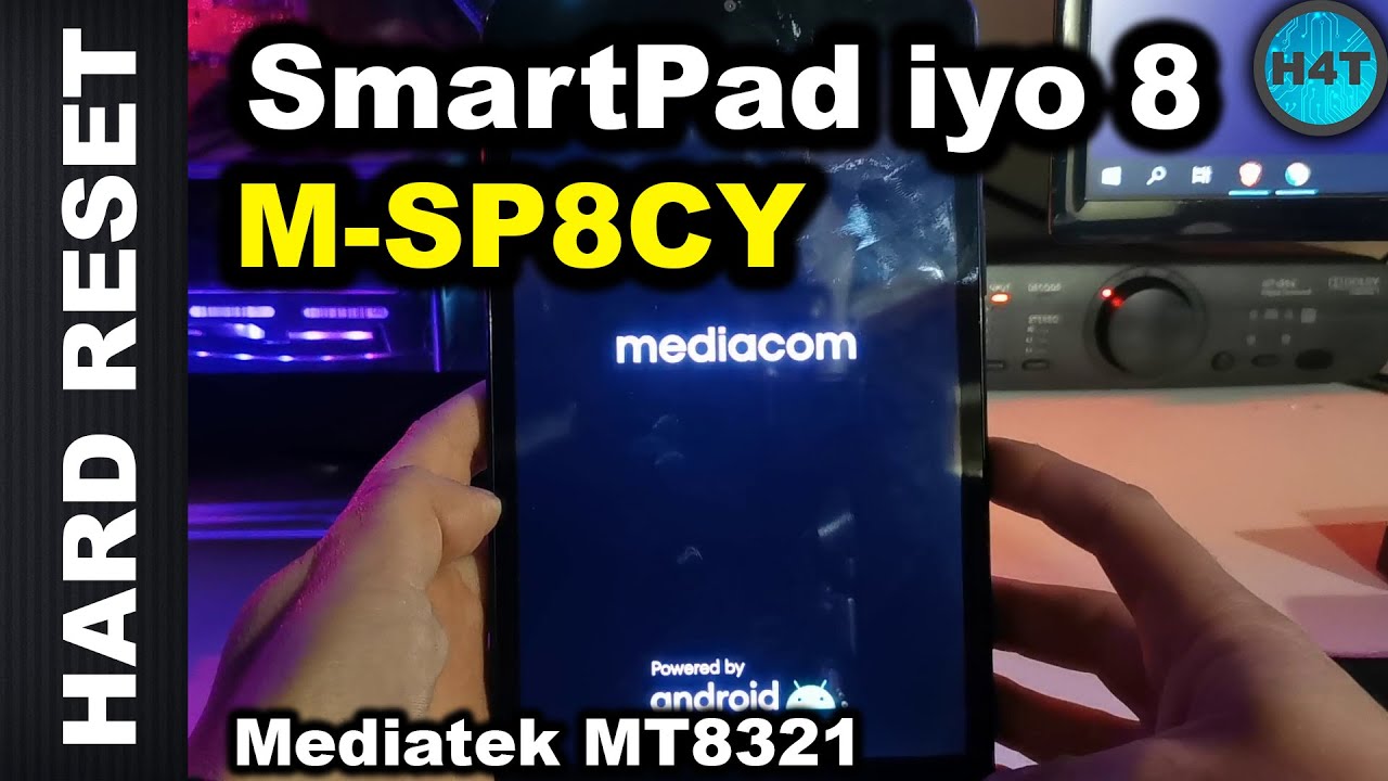 HARD RESET Mediacom SmartPad iyo 8 (M-SP8CY) processore mediatek  MT8321, No allwinner a133
