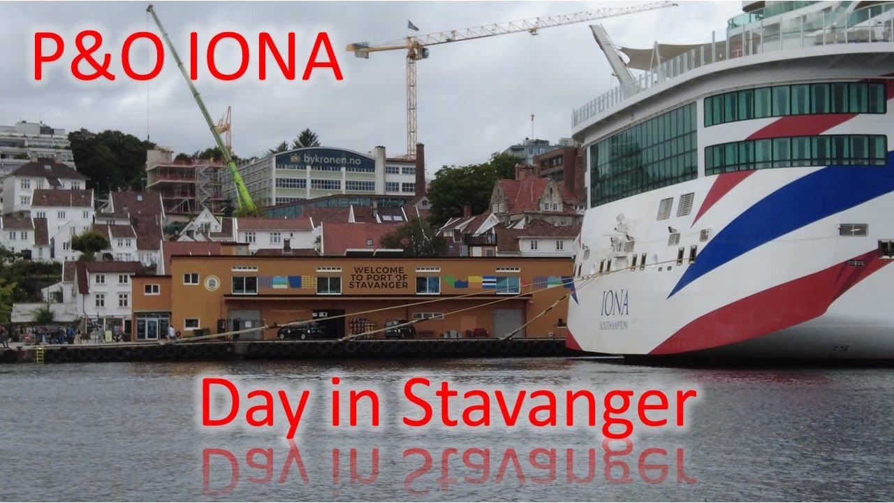 P&O IONA First port day of our Norwegian Fjords cruise. Stavanger
