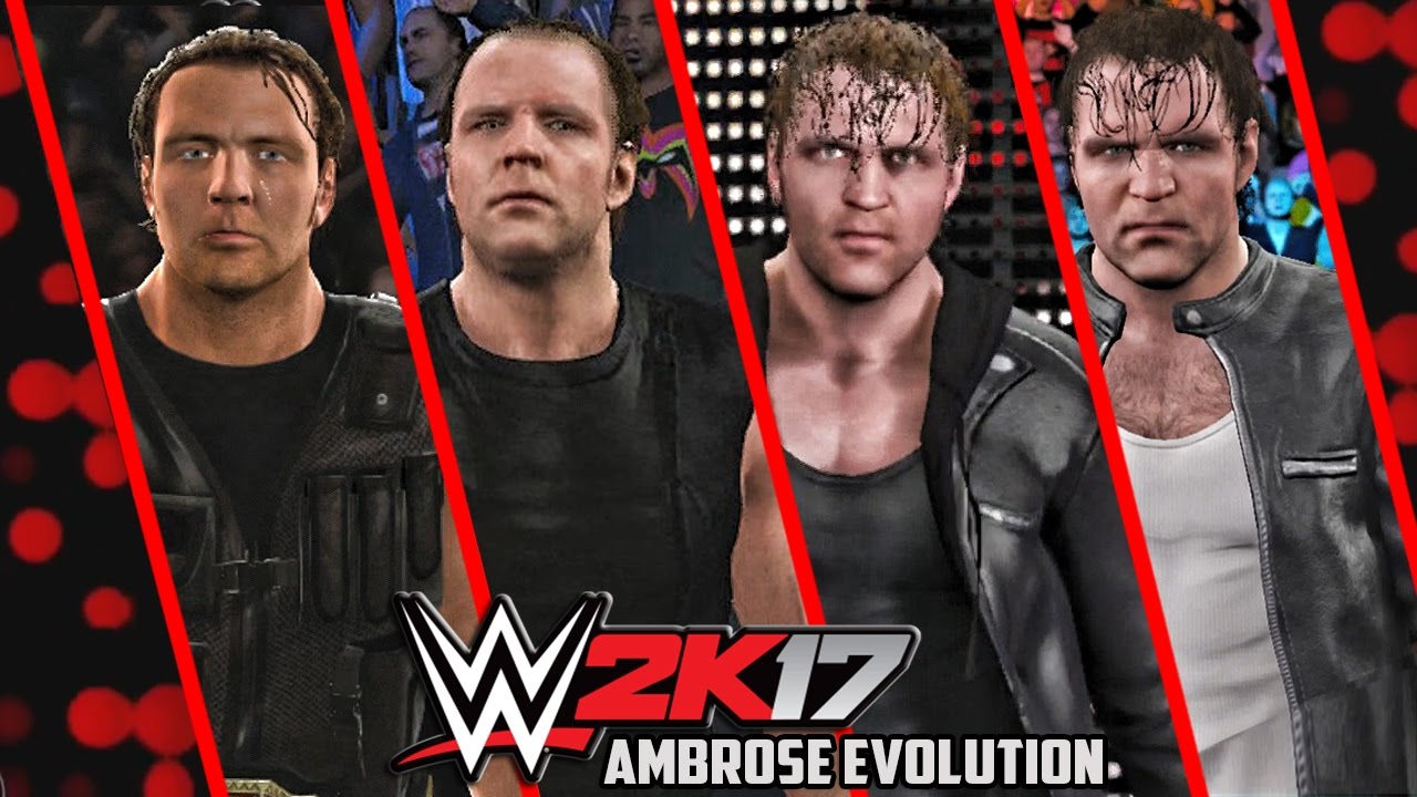WWE 2K17 - Dean Ambrose Entrance Evolution! ( WWE 2K14 To WWE 2K17 )