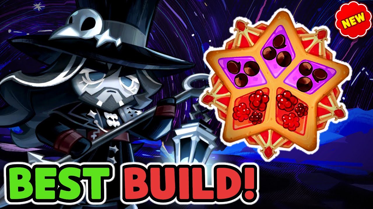 Best Build & Toppings For CHARCOAL COOKIE in Cookie Run Kingdom!