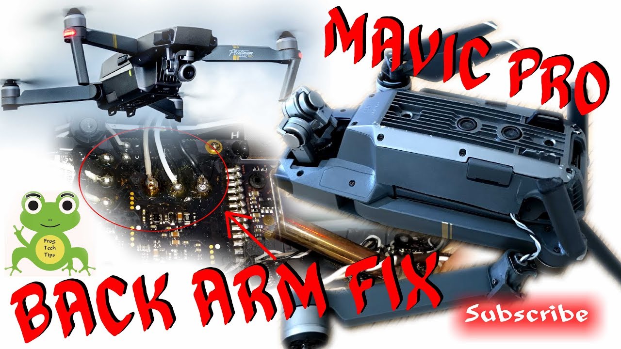 How to replace Rear Arm on DJI Mavic Pro