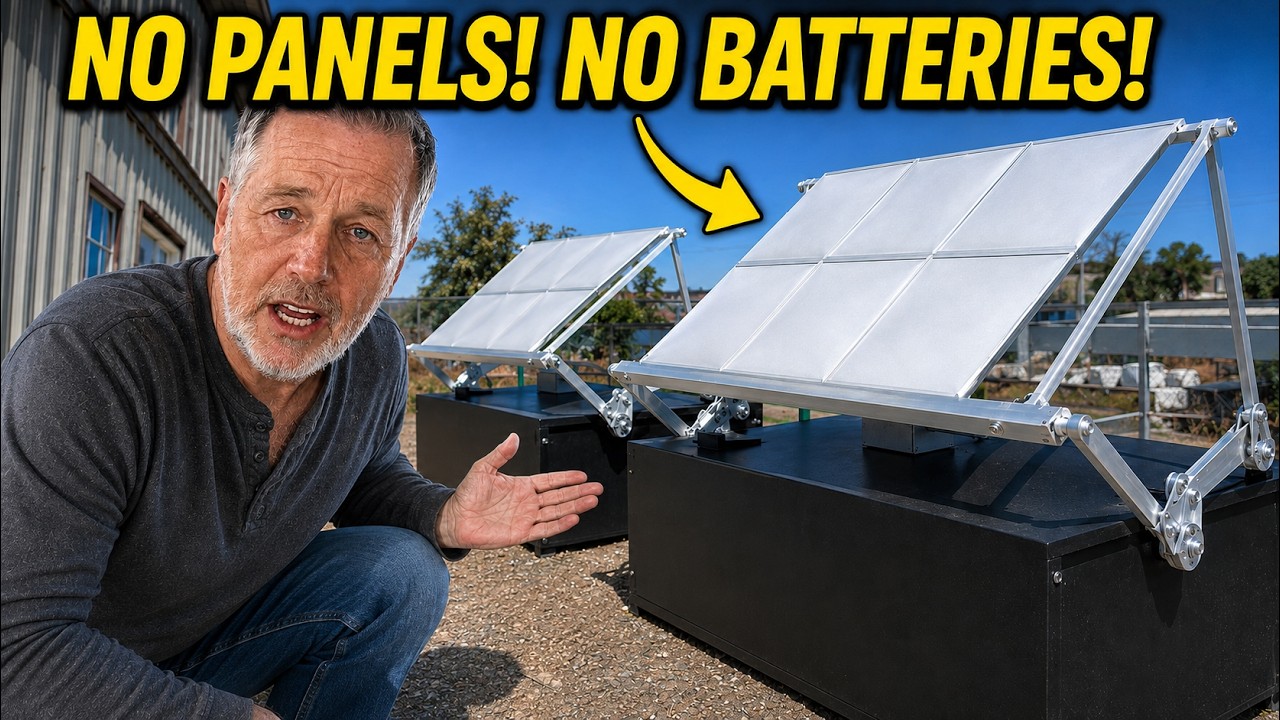 Solar Energy Is Changing Forever &mdash; No Panels, No Lithium Batteries