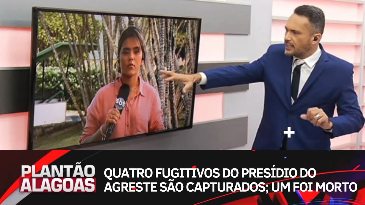 Quatro fugitivos do pres&iacute;dio do agreste s&atilde;o capturados; um foi morto