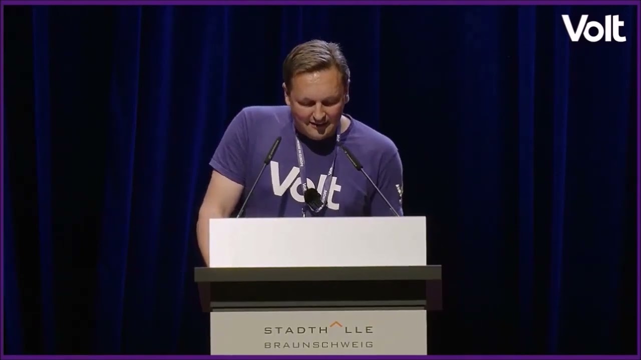 VOLT BPT 2023 - Wahll des Vorstandsvorsitzenden - Tim Marton