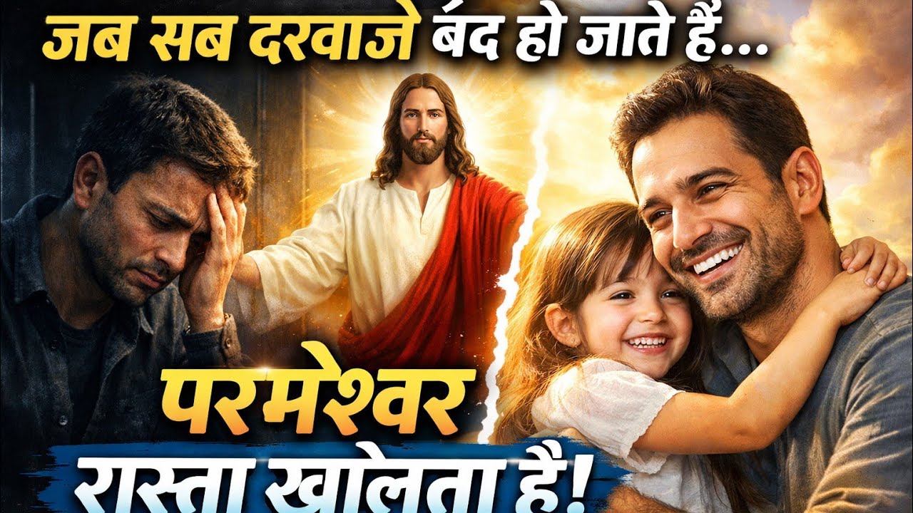 जब इंसान हार जाता है तब परमेश्वर चमत्कार करता है | Motivational Bible Story