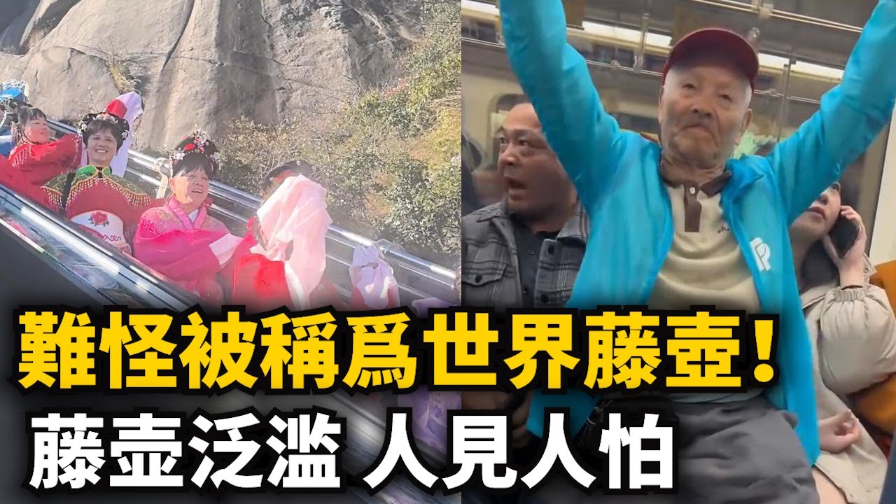 難怪被稱爲世界藤壺！大爺有位不坐，非要坐女士身上，占車道打羽毛球，藤壶泛滥，人見人怕，避之不及