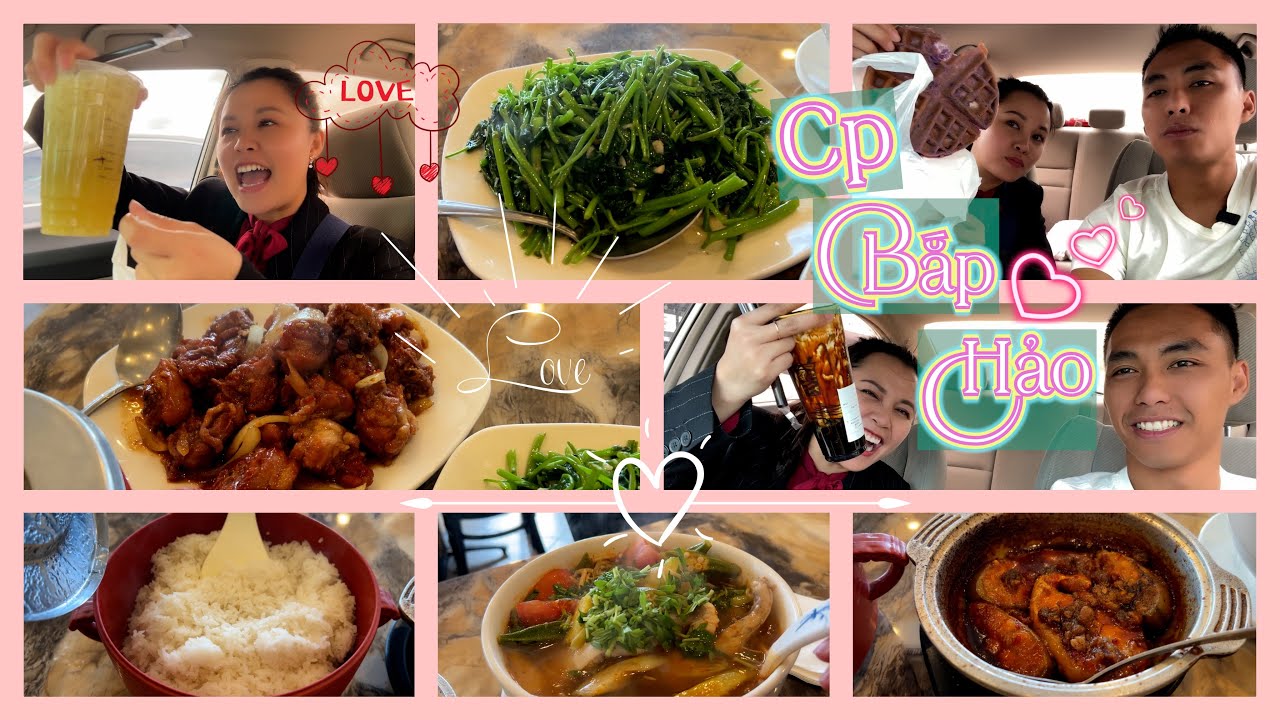 CP Bắp Hảo II Ăn Cơm Quê Hương - Uống Trà Sữa Hổ Đường Và Giành Ăn Bánh :))