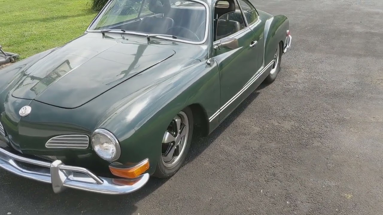 Subaru EZ30R Swapped 1969 Karmann Ghia walk-around