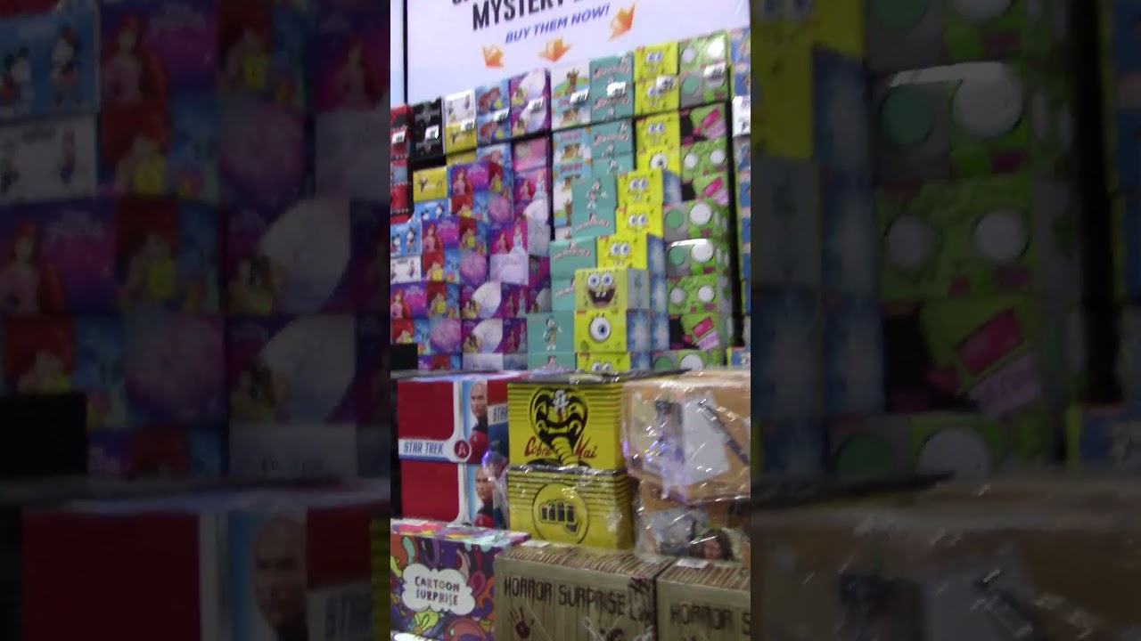 Mystery Boxes LA Comic-Con 2023 MVI 3424