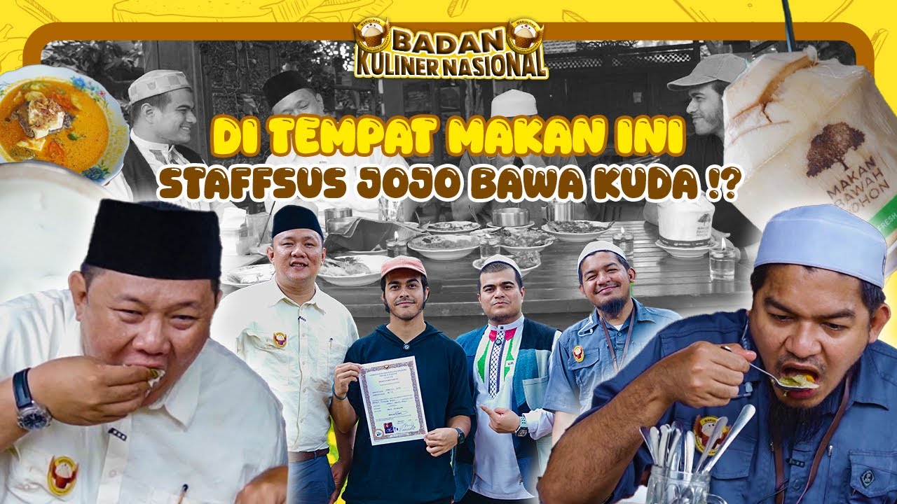 BAKULNAS - KUNKER #24 MAKAN BAWAH POHON REKOMENDASI STAFFSUS JOJO EMANG GAPERNAH SALAH!?
