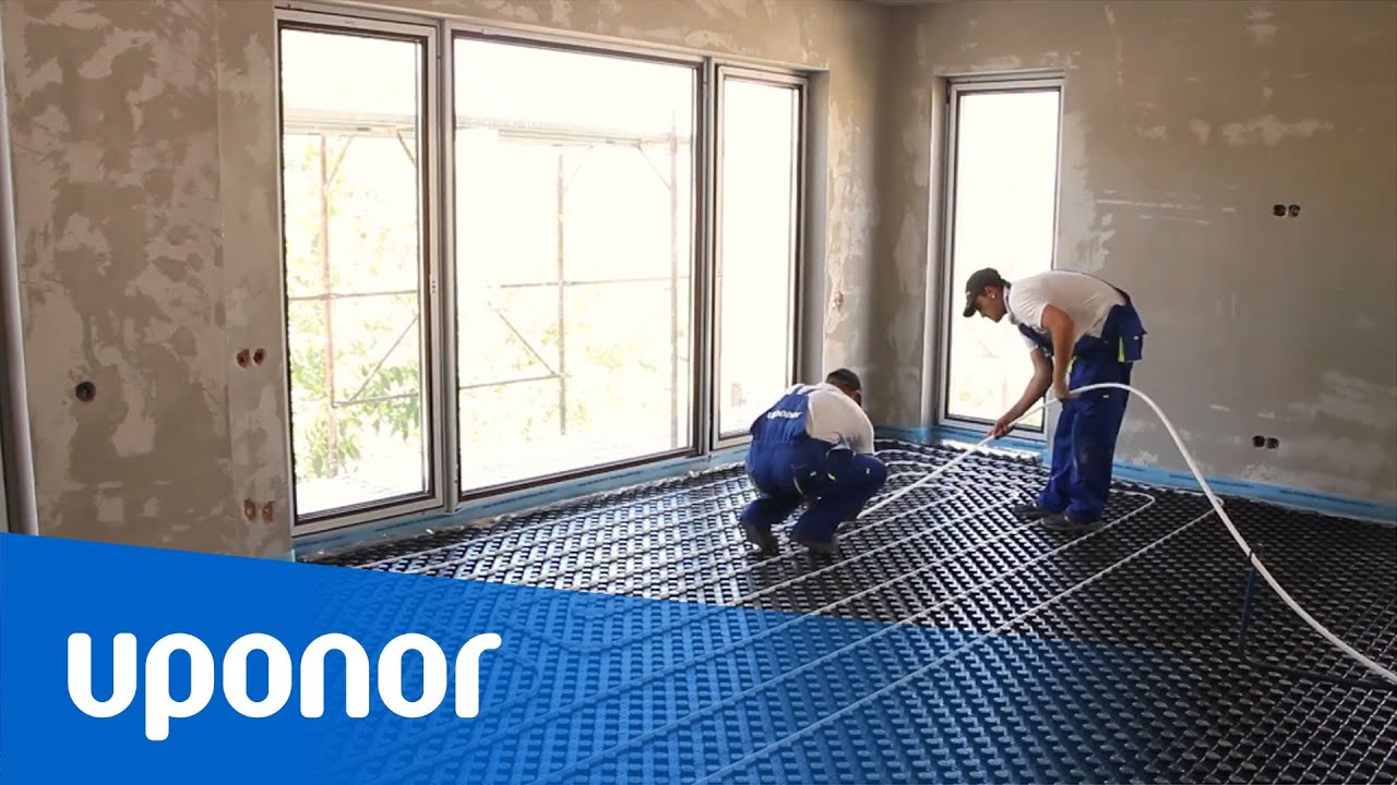Uponor Tecto: sistem de încălzire prin pardoseală cu montaj usor, rapid si eficient