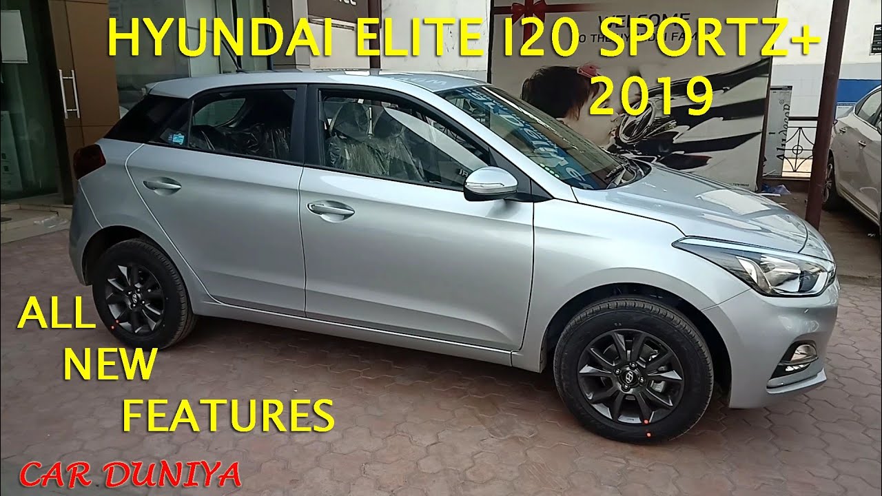 Elite i20 Sportz+ 2019-New Features