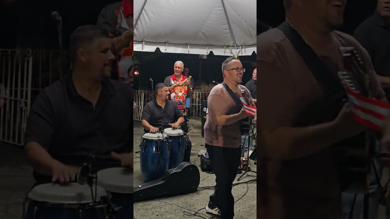 Reynaldo Jorge en Él Parrandón de Salimar en Salinas.  