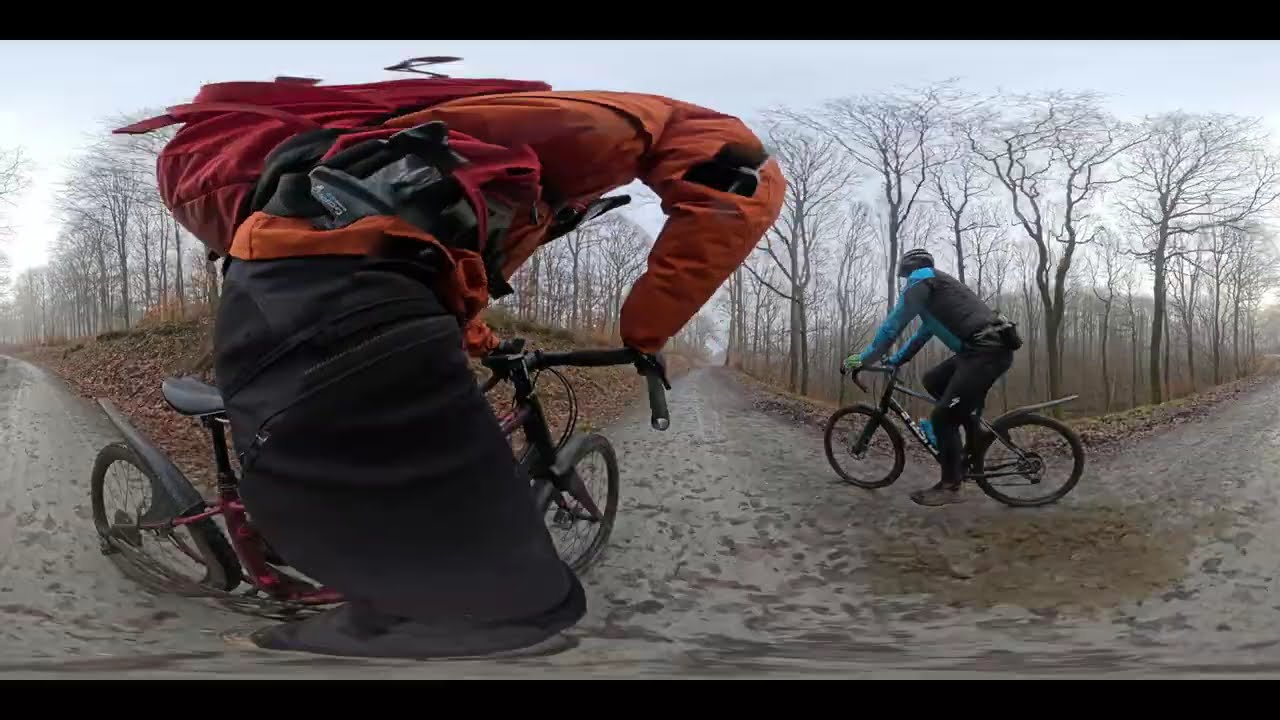 Mudhugger freezing and muddy Wyre Forest gravelride Jan 26