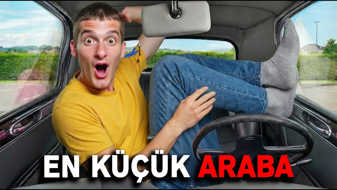 Dünyanın EN KÜÇÜK ARABASINDA 24 SAAT GEÇİRDİM