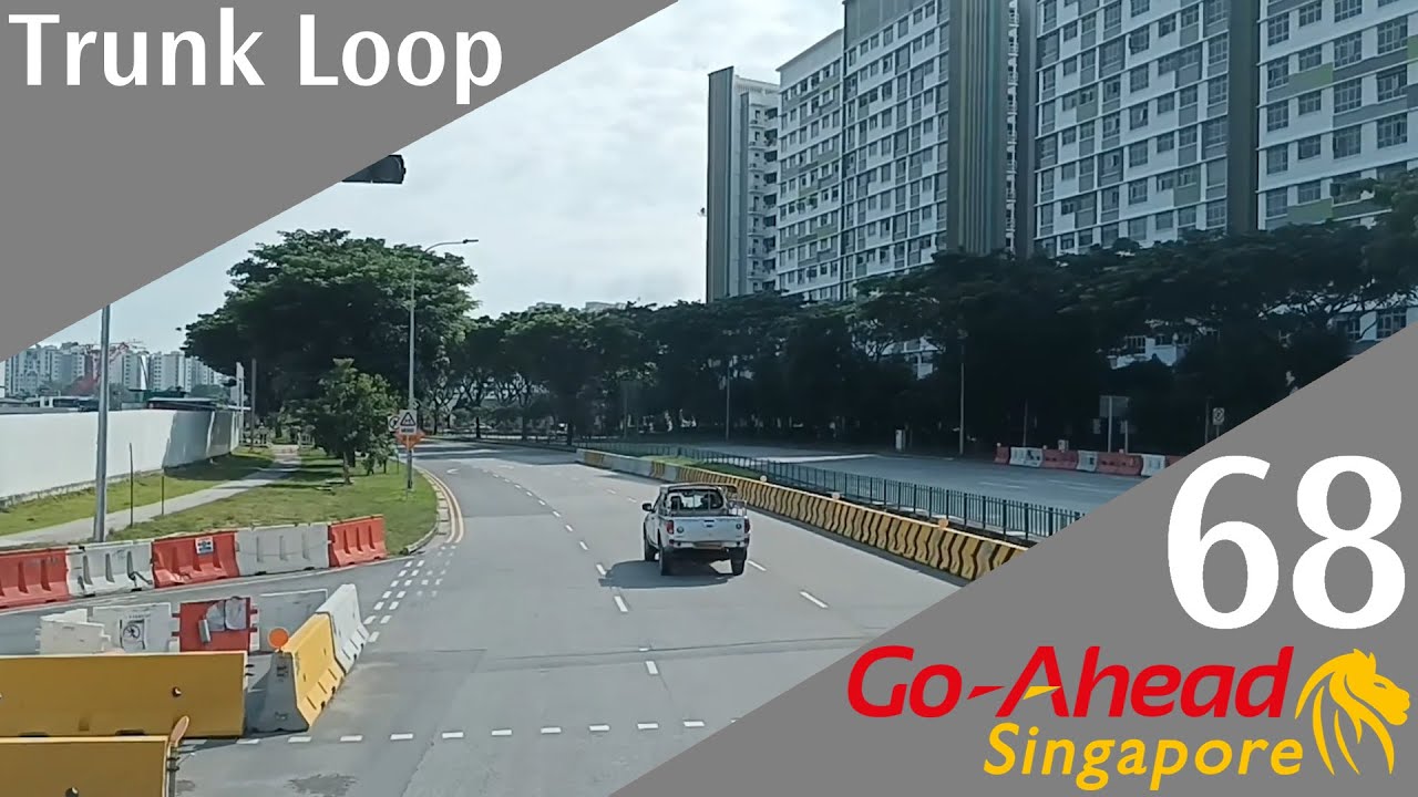 [ARCHIVED] Singapore Go-Ahead Singapore Trunk Bus Service 68 Route Visual
