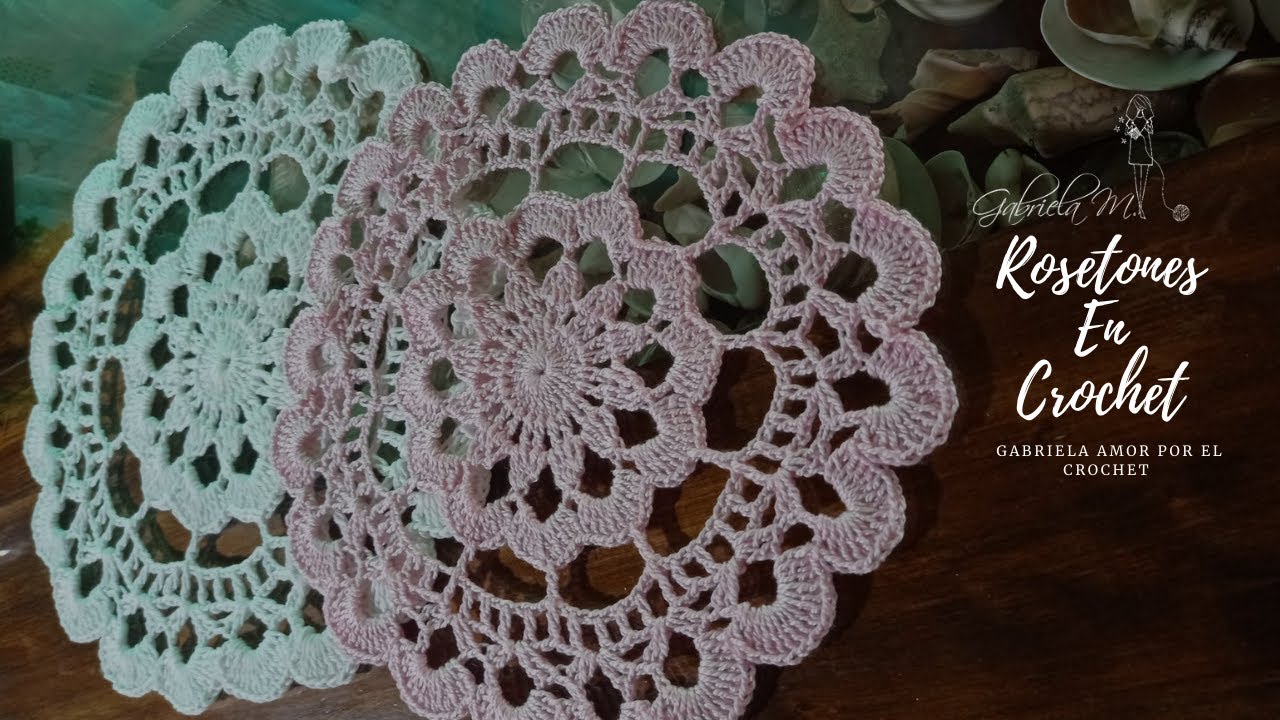 Carpeta rosetón en crochet paso a paso 😍😍😍🤩🤩🤩😘😘😘😘