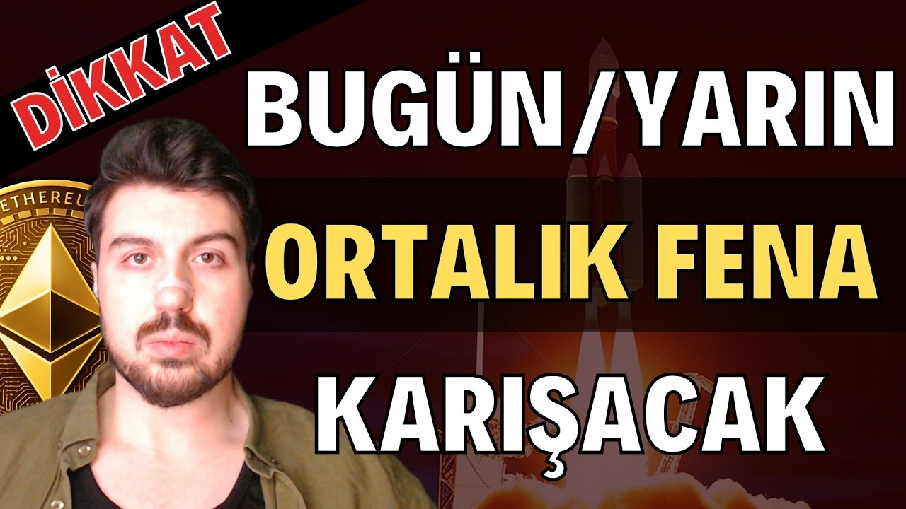 Bug&uuml;n Yarın Ortalık Fena Karışacak Karar Anı Geld... (Bitcoin Altcoin Genel Borsa Analizi)