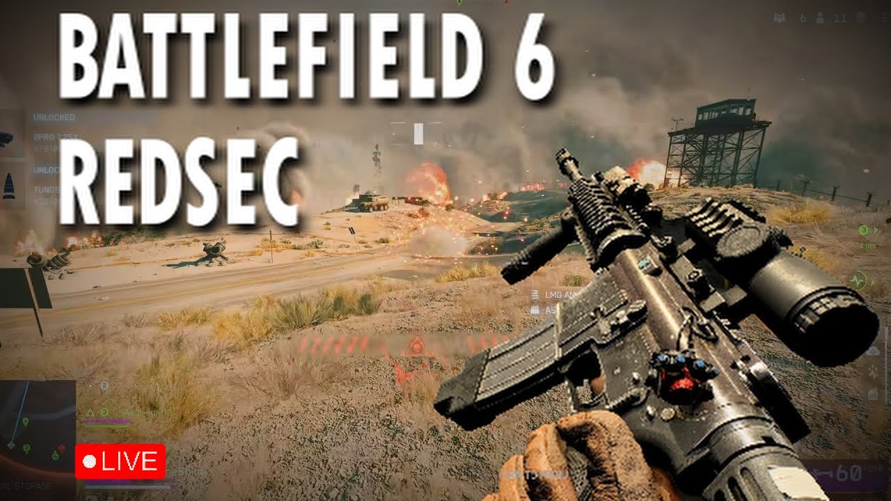 Lets try Battlefield 6 REDSEC |  
