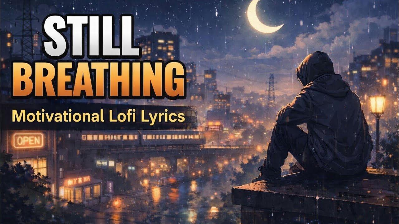 Still Breathing – Motivational Lofi Song for Late Nights 🌙 | Chill & Emotional Vibes