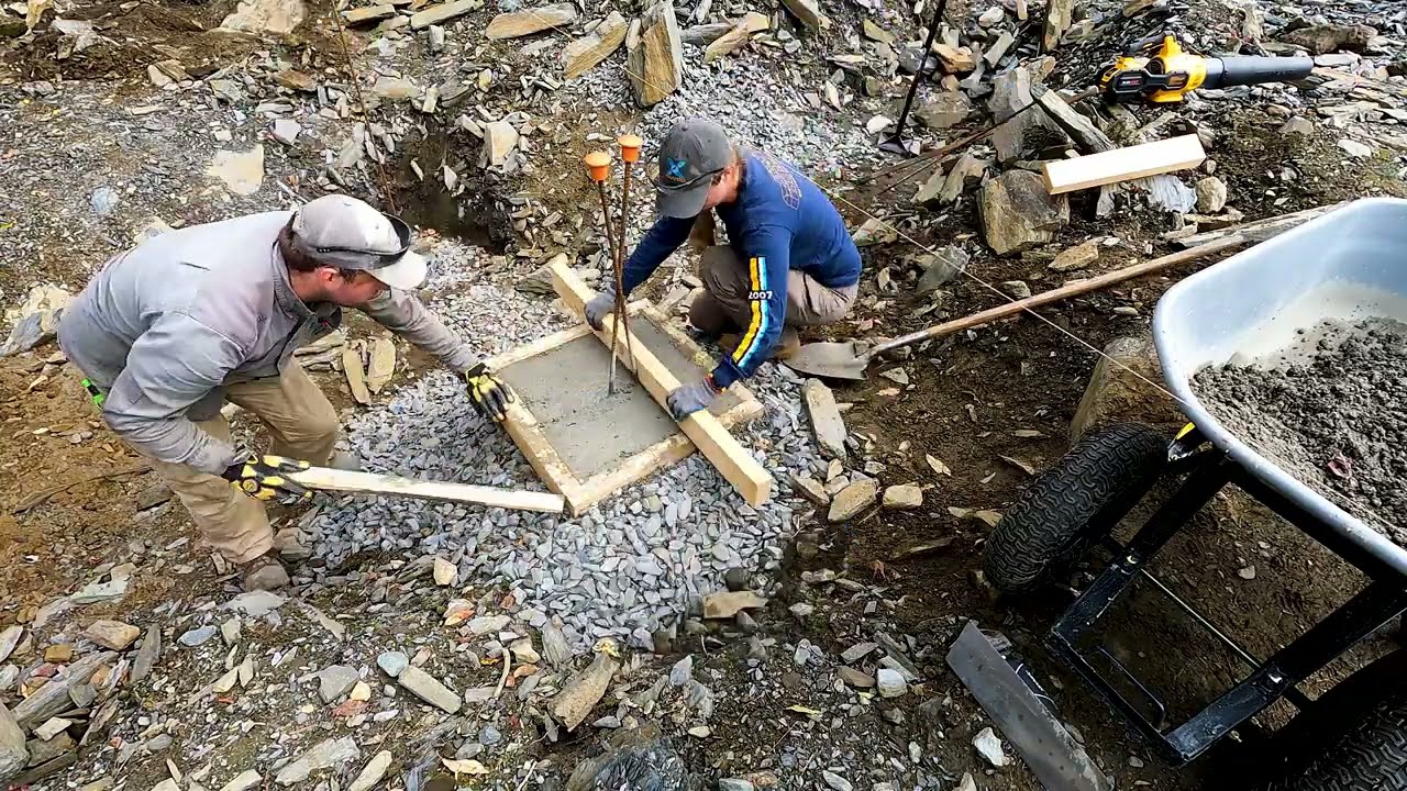 5 DIY Concrete Piers are in!  | Utility Building Part 3
