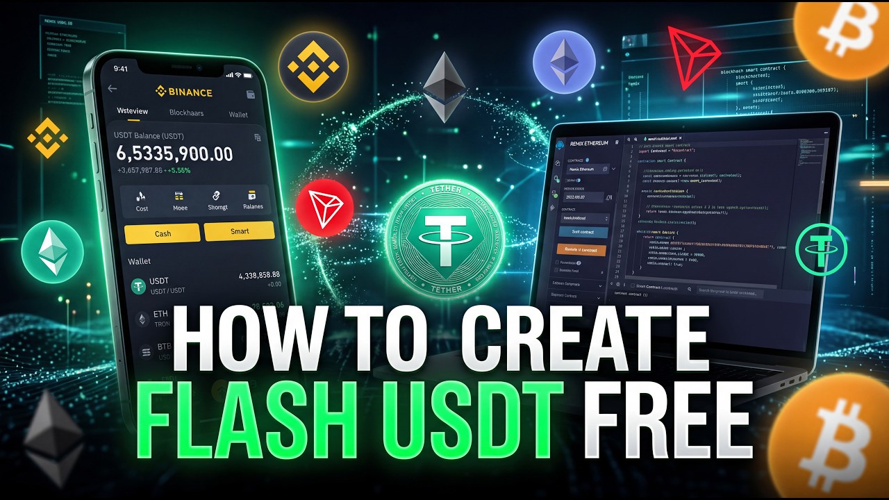 How to Create FLASH USDT 2026 🚀 | Ultimate Step-by-Step Guide to Create & Transfer Flash USDT