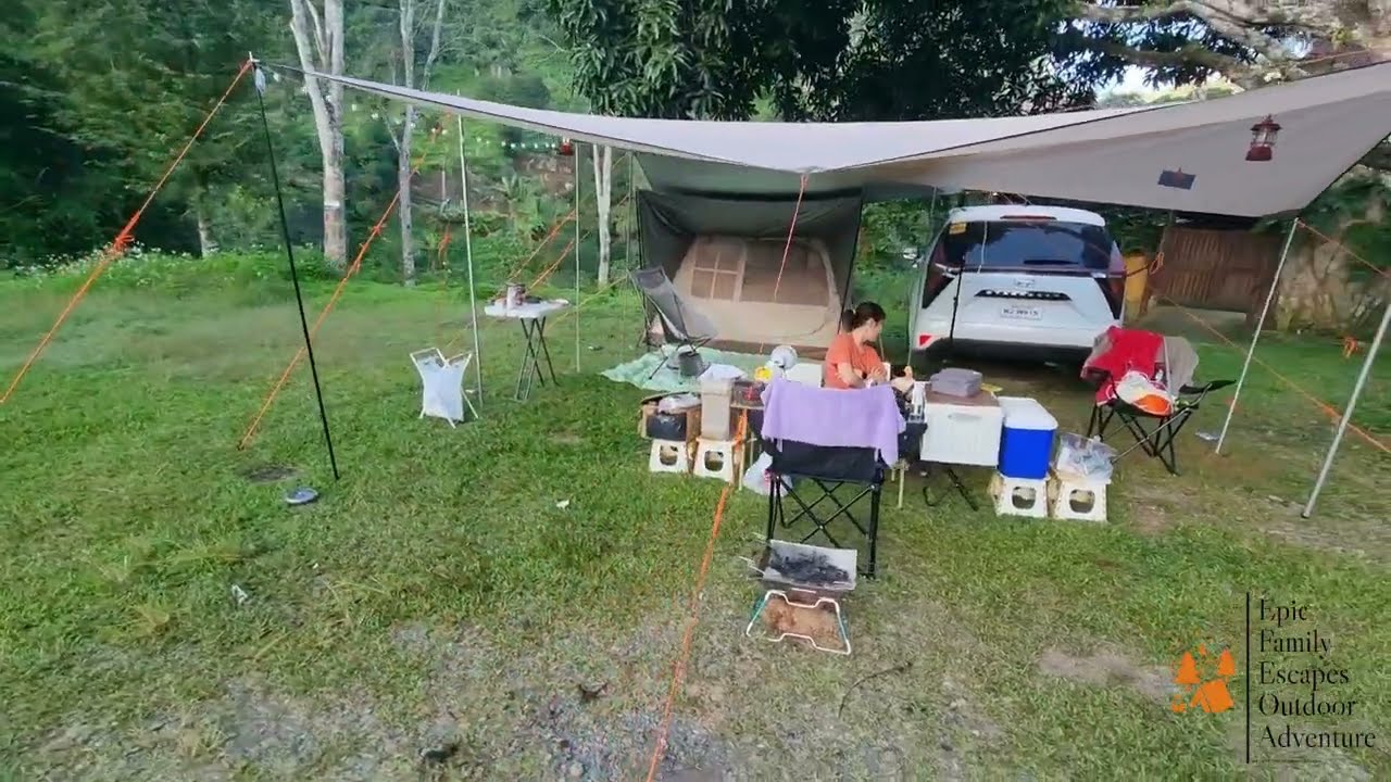 Car camping before Xmas | Lava Farm | Naturehike Village 5 v2, & Tarp 5x3 | Hyundai SG