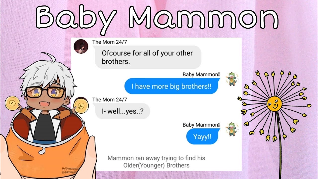 Obey me texts: Baby Mammon