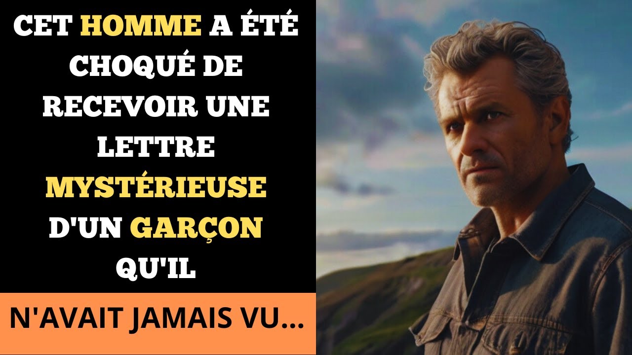 Cet homme a été choqué de recevoir une lettre mystérieuse d'un garçon qu'il n'avait jamais vu...