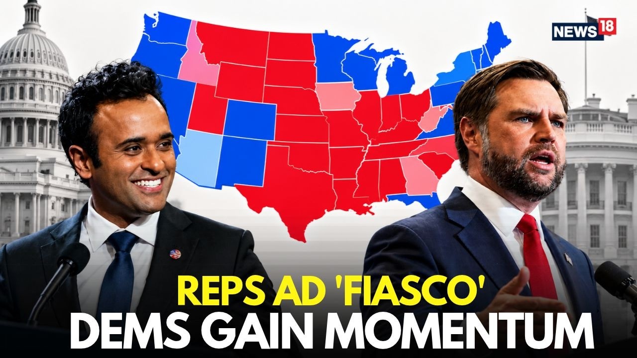 Vance Warns GOP As Ramaswamy&rsquo;s Ad Triggers Republican Backlash | US Midterm Elections 2026-N18G