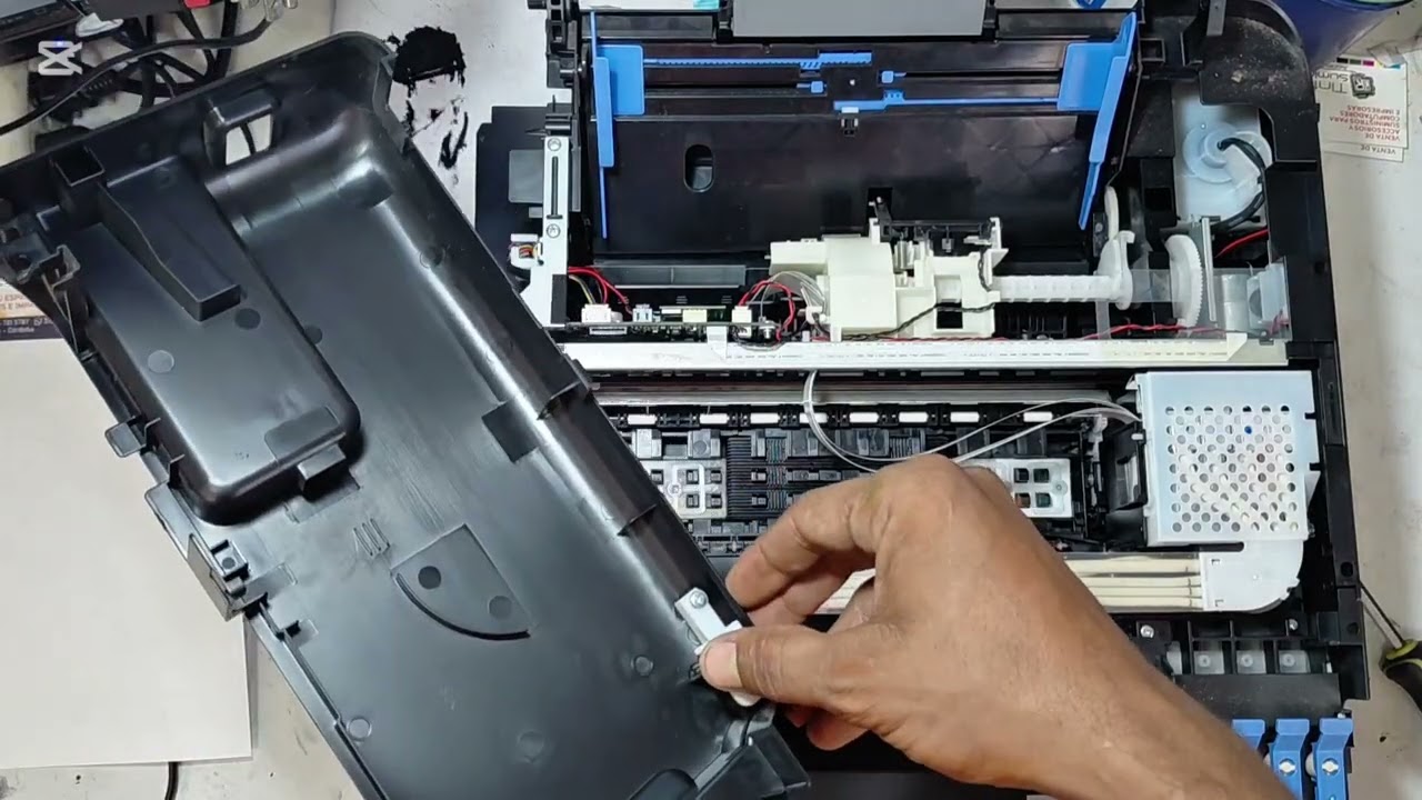 Impresora arruga la hoja , se va a un lado, se atasca SOLUCION desarme y ensamble Epson L3560, L3260