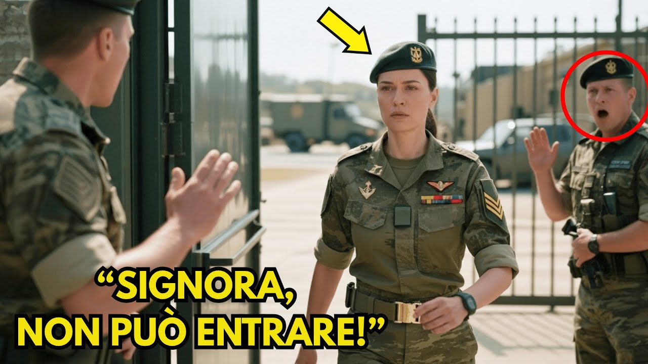 Signora, non può entrare! — Le guardie al cancello ignoravano che fosse la loro prossima comandante
