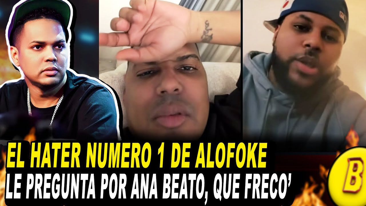 ALOFOKE VS SU HATER (ENVIDIOSO) NUMERO 1 | SE PASA DE FRECO' Y LE PREGUNTA POR ANA BEATO A FOKE😅