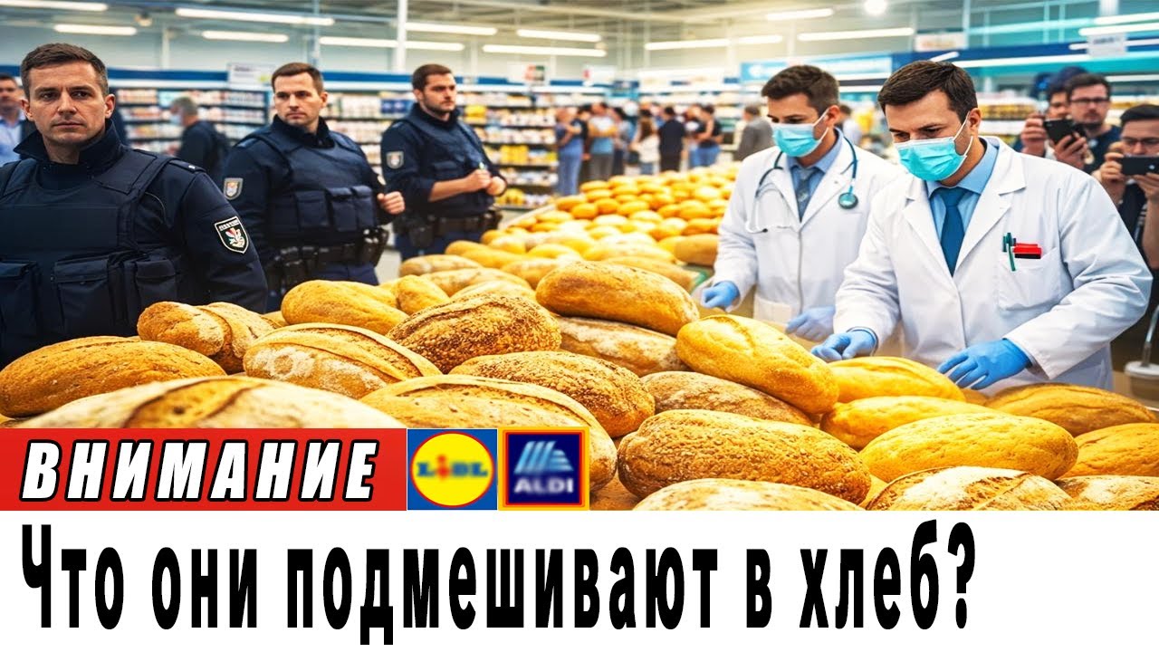 Осторожно: Вредный хлеб? В Европе запрещён — но в Aldi всё ещё продаётся