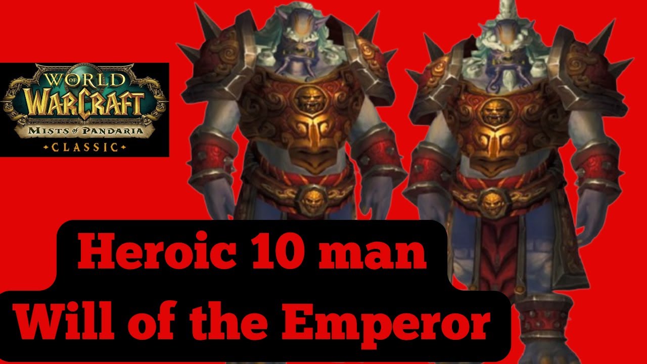 Will of the Emperor 10 Man Guide | Brewmaster PoV