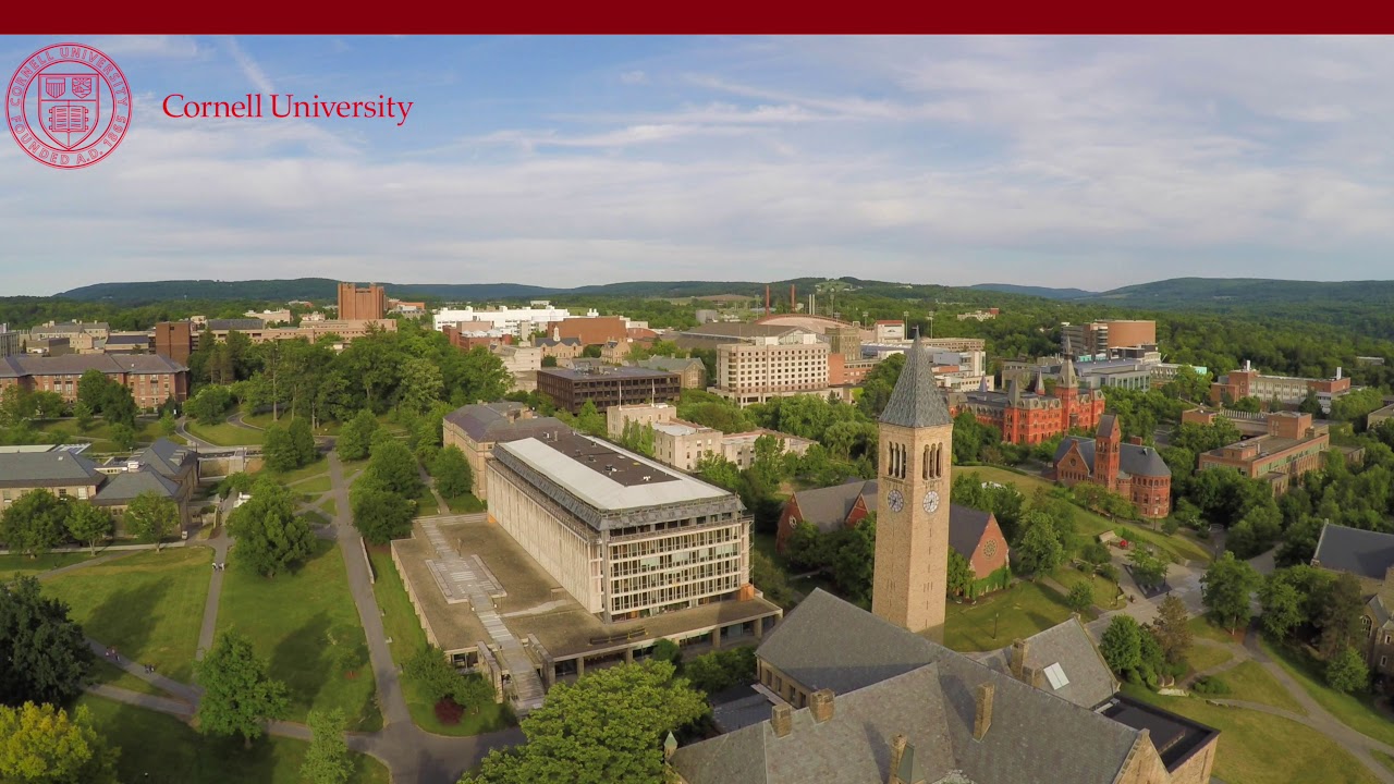 Aerialworks - Cornell University Color Transformation Effect - in Ultra High Definition 4k