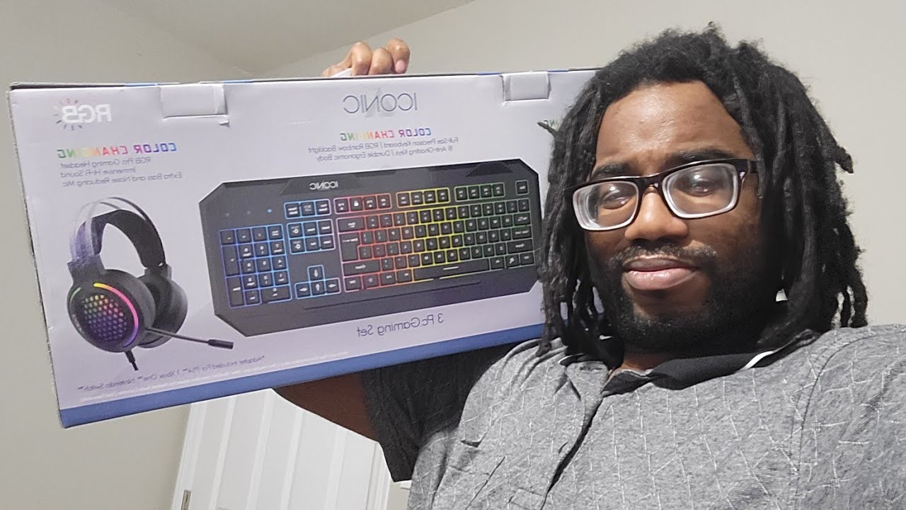ICONIC 3 Piece Gaming Combo Kit Unboxing