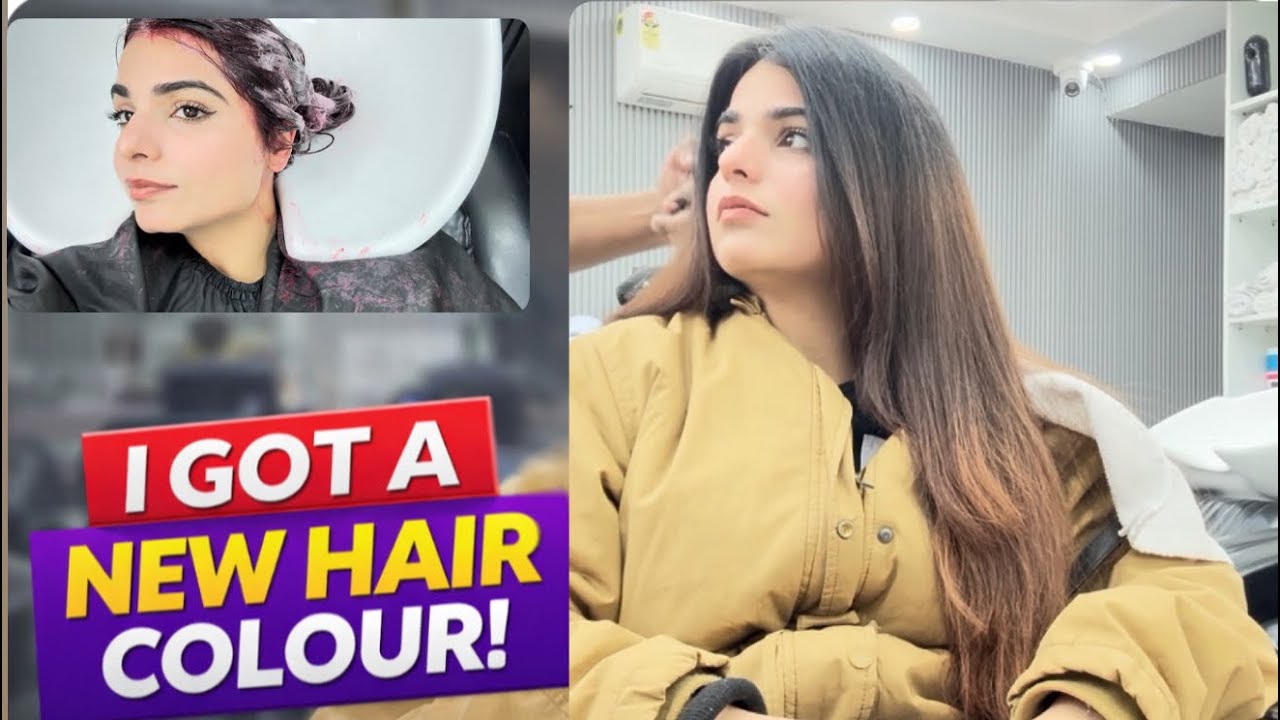 New Hair Colour🥳🥳 #newzealand #australia #india #haircolour #redcolour #vlog #youtube #hairstyle 
