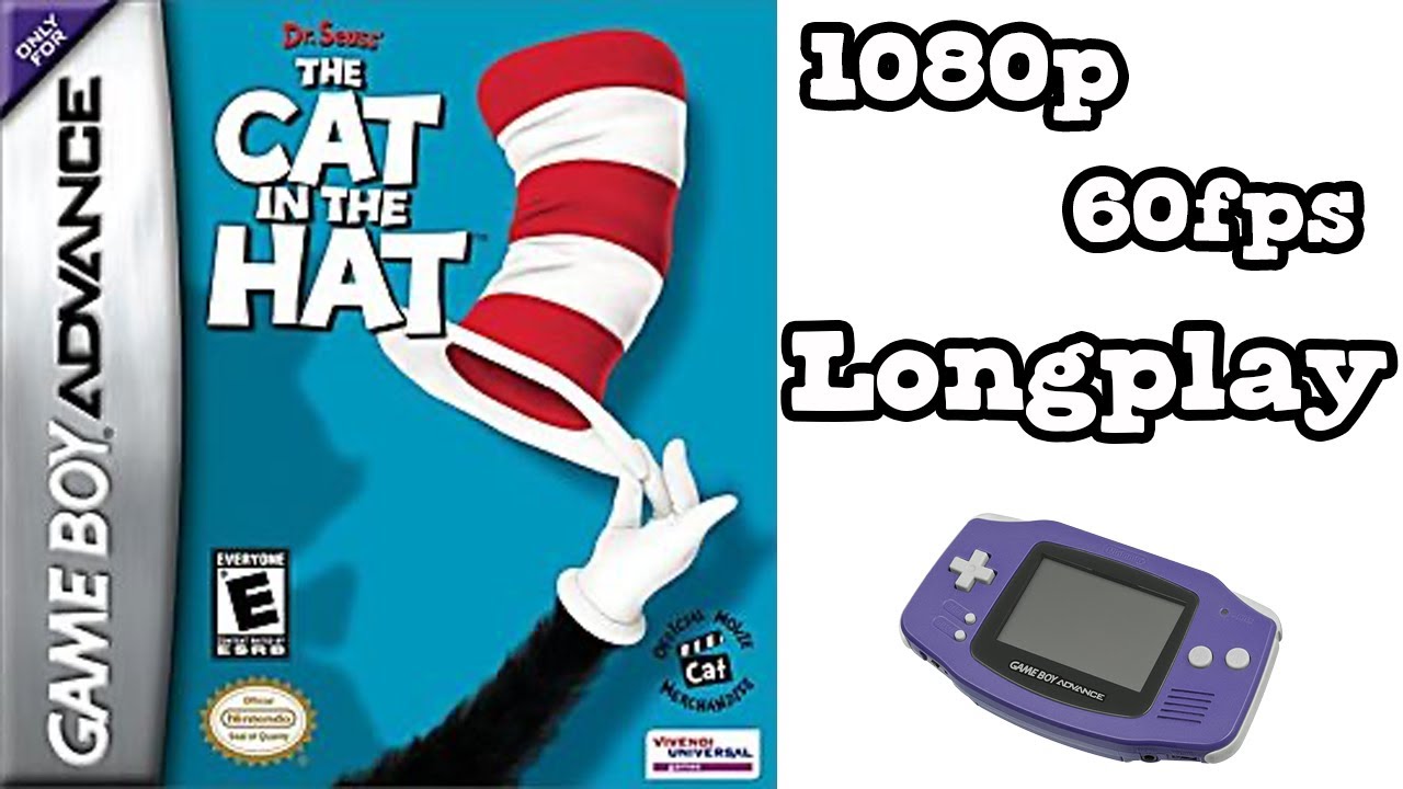Cat in the Hat GBA Full Playthrough 1080p 60fps