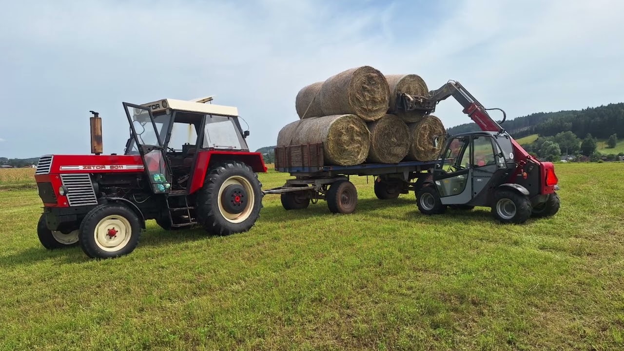 Souhrn sezony 2024! (Season 2024) - Zetor 5245, Zetor 8011, Zetor 8045, Zetor 10540 a další..