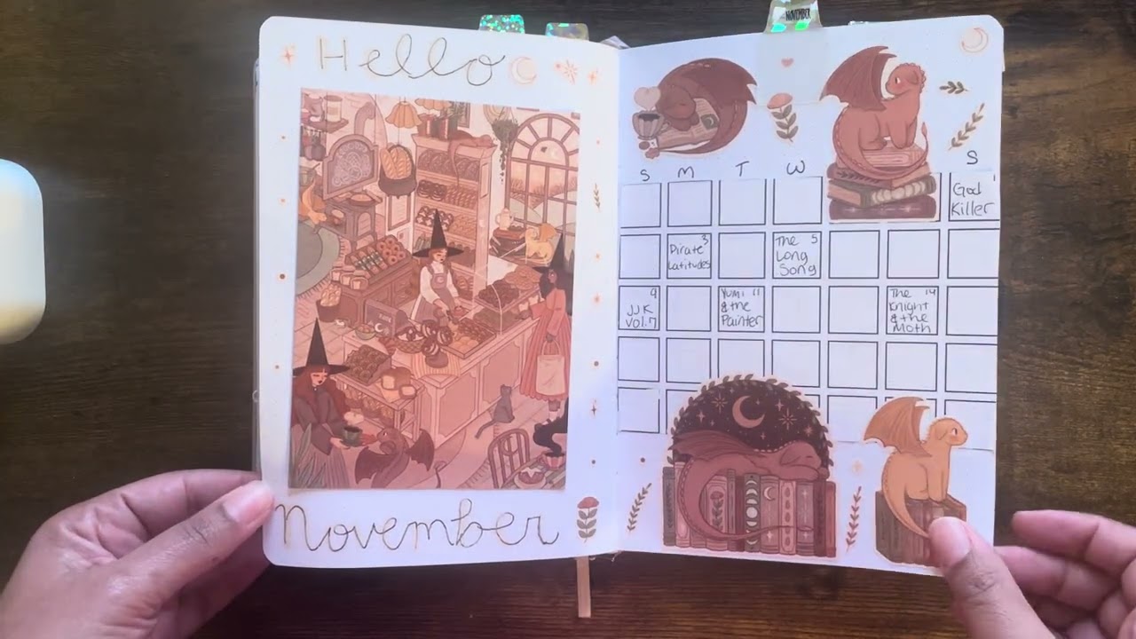 Reading  Journal Flip Through